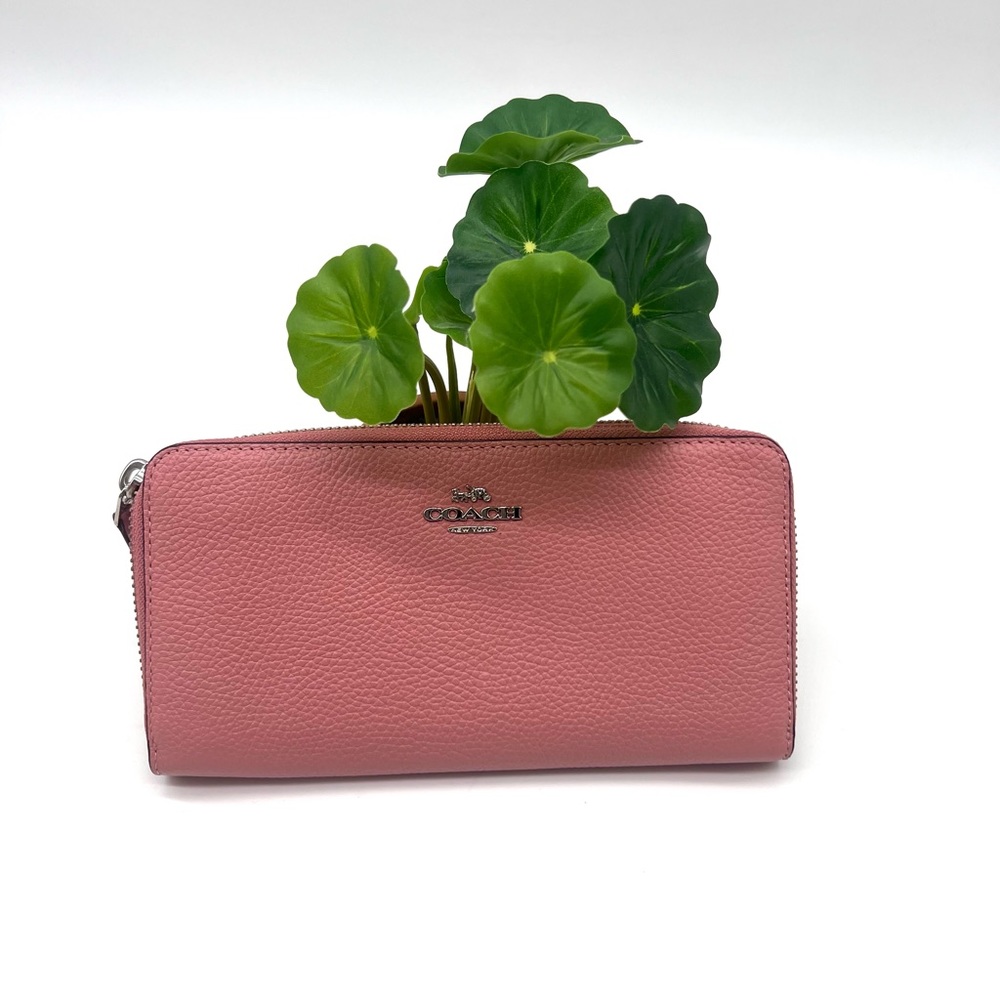 Coach Accordion Zip Wallet